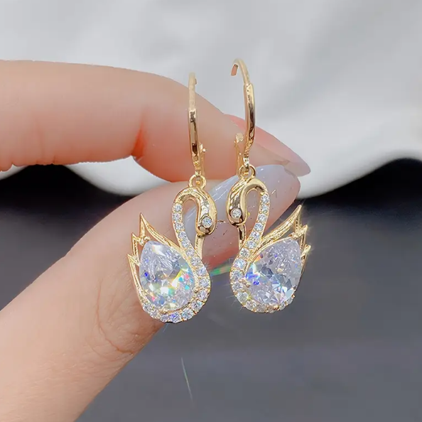 Pendiente Luz de Cisne
