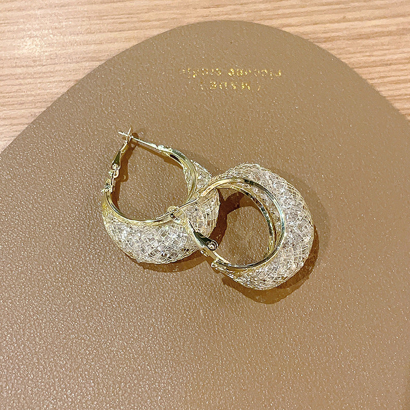 Pendientes Luna de Cristal