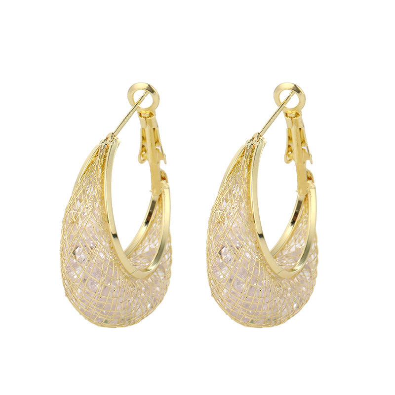 Pendientes Luna de Cristal