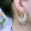 Pendientes Luna de Cristal